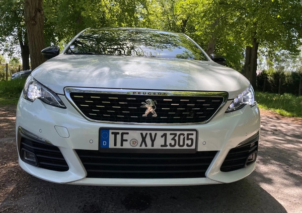 Peugeot 308 cena 46899 przebieg: 149000, rok produkcji 2017 z Piła małe 596